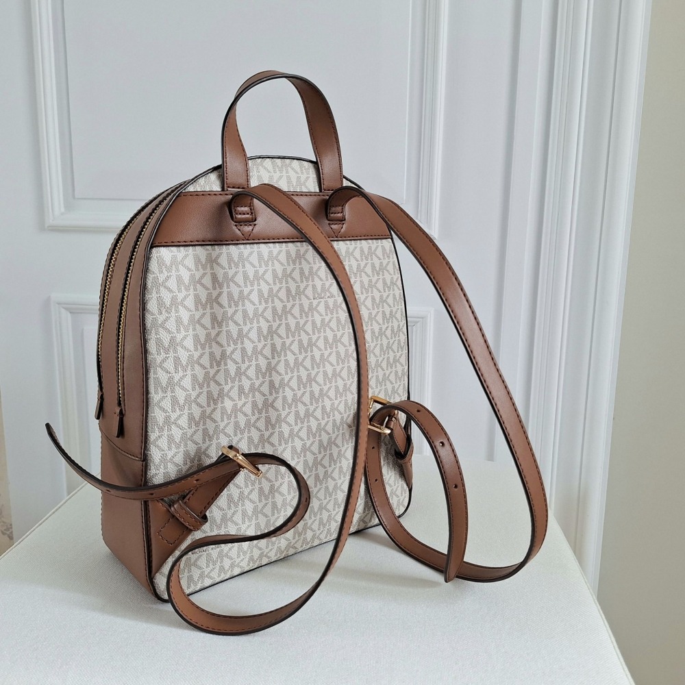 【現貨】MICHAEL KORS Mk Jaycee後背包 中款後背包 雙拉鍊層  快速出貨 🐶美國代購正品-細節圖9