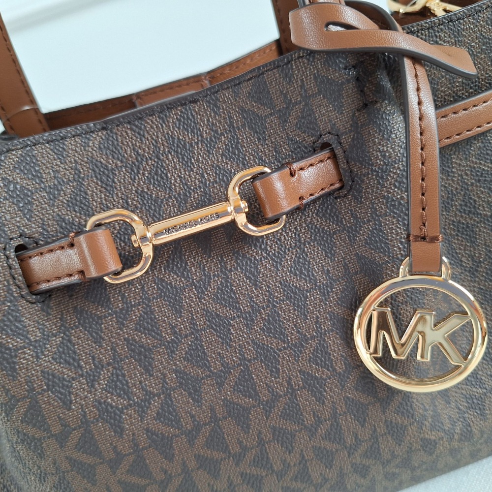【現貨】MICHAEL KORS Mk CARSON 三層小托特包 手提包 斜背包 可快速出貨 🐶美國代購正品-細節圖7