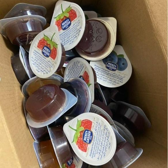 【嚴選SHOP】義大利 Menz & Gasser 曼佳果醬14g 曼佳藍莓果醬 曼佳香橙果醬 曼佳草莓果醬【Z118】-細節圖2