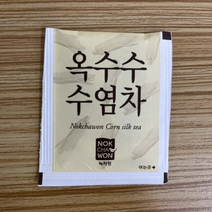 【嚴選SHOP】韓國 NOKCHAWON 玉米鬚茶 單包販售 1.5g 綠茶園 韓式玉米鬚茶 隨身包 玉米鬚【Z199】-細節圖2