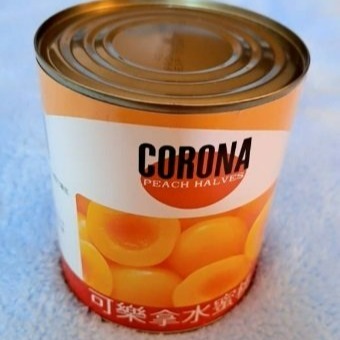 【嚴選SHOP】Corona可樂拿 水蜜桃罐頭 825g原廠罐裝 對切水蜜桃 水果罐頭 醃漬水蜜桃 水蜜桃【Z237】-細節圖5