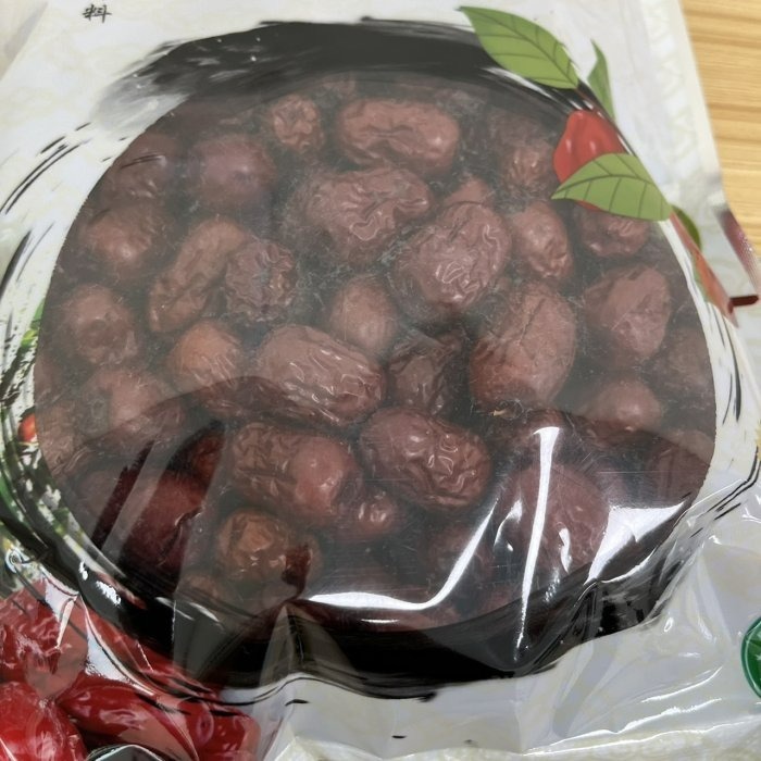 【嚴選SHOP】元春堂 生機紅棗 600g 大紅棗 大顆 紅棗 SGS國家檢驗多項合格 無防腐劑 日曬紅棗【Z187】-細節圖3