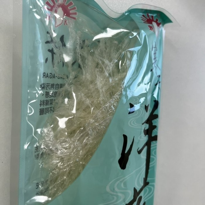 【嚴選SHOP】新光洋菜條 （寒天） 全素 洋菜條 37g 新光牌 寒天洋菜條 寒天藻絲 果凍 布丁 茶凍【Z160】-細節圖5