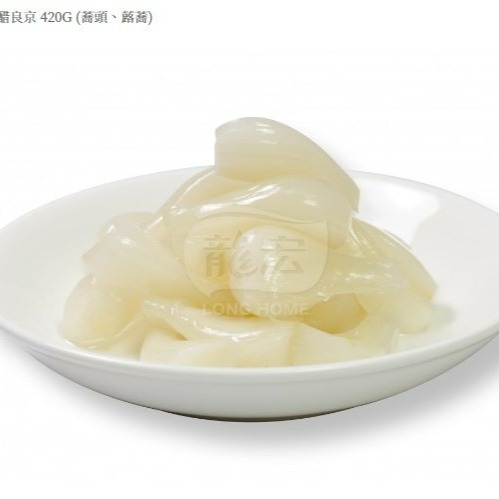 【嚴選SHOP】龍宏 糖醋良京 420g 良京 台灣本產蕎頭、蕗蕎 五辛素 下酒菜 無添加防腐劑 開胃菜【Z162】-細節圖2
