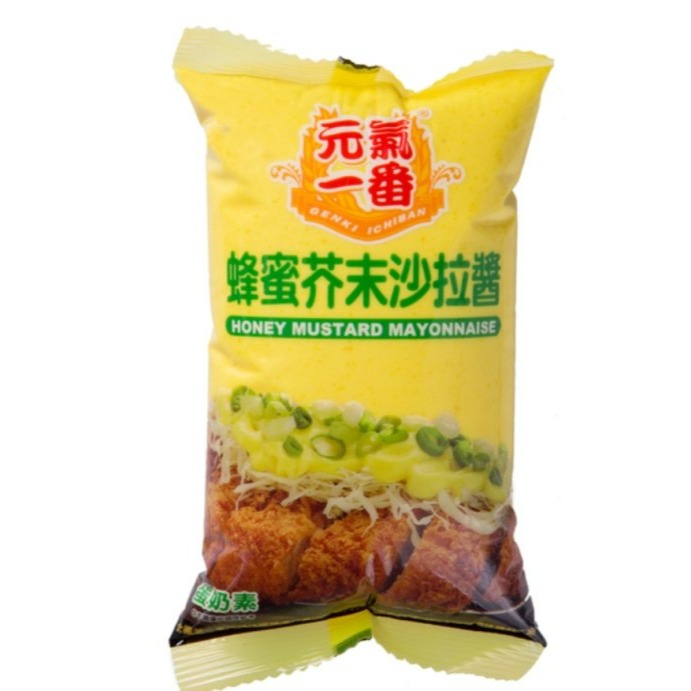 【嚴選SHOP】 憶霖 蜂蜜芥末沙拉醬 500g 元氣一番 蜂蜜芥末醬 黃芥末 芥末醬 薯條沾醬 炸物沾醬 【Z089】-細節圖2