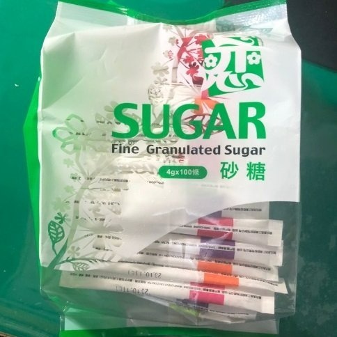 【嚴選SHOP】開元 戀 砂糖包4g(長條)100入 條狀/棒狀/長條型/咖啡糖包/砂糖包/糖棒 砂糖隨手包【Z196】-細節圖2