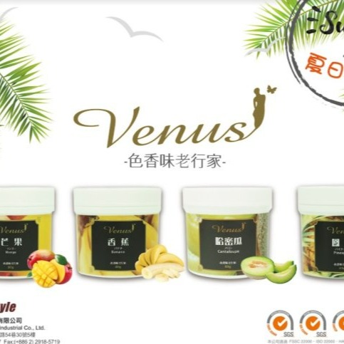 【嚴選SHOP】柏泰 Venus香味粉 (原裝) 香粉 風味粉 香料粉 草莓 芒果 抹茶 檸檬 香草 伯爵茶【Z078】-細節圖2