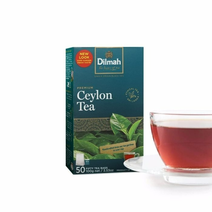 【嚴選SHOP】斯里蘭卡 Dilmah帝瑪 錫蘭紅茶 100入/盒 50入/盒 帝瑪特優錫蘭紅茶 2g 紅茶【Z236】-細節圖4