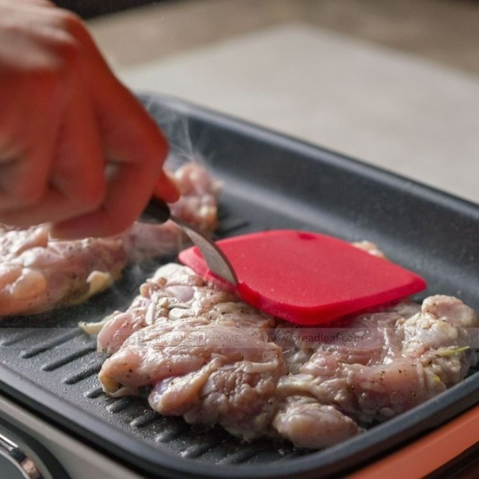 【嚴選SHOP】BreadLeaf 紅色平底小煎鏟 前端超薄設計鍋鏟 矽膠料理鏟 餅乾曲奇鏟 鏟子 小紅鏟【B117】-細節圖6