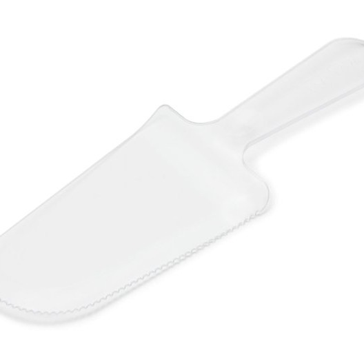 【嚴選SHOP】10入 彩色蛋糕刀 單支獨立包裝 加厚磨砂 生日蛋糕刀 蛋糕托刀 三角托刀 塑膠刀 甜點刀【W014】-細節圖3