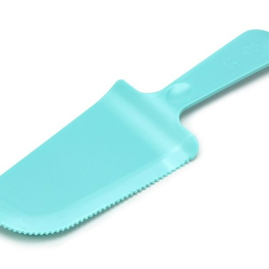 【嚴選SHOP】10入 彩色蛋糕刀 單支獨立包裝 加厚磨砂 生日蛋糕刀 蛋糕托刀 三角托刀 塑膠刀 甜點刀【W014】-細節圖7