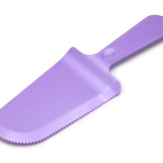 【嚴選SHOP】10入 彩色蛋糕刀 單支獨立包裝 加厚磨砂 生日蛋糕刀 蛋糕托刀 三角托刀 塑膠刀 甜點刀【W014】-細節圖8