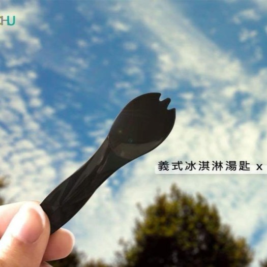 【嚴選SHOP】30入 台灣製造 義式冰淇淋湯匙 冰淇淋匙 冰沙匙 布丁匙 免洗餐具 湯匙 蛋糕匙 塑膠湯匙【W031】-細節圖3