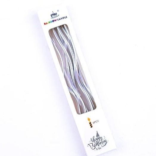【嚴選SHOP】曲線鍍金蠟燭 生日蠟燭 蛋糕蠟燭 無煙蠟燭 金色 銀色 蠟燭 生日蛋糕 創意 婚慶 派對蠟燭【K262】-細節圖7