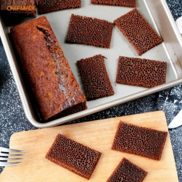 【嚴選SHOP】Chefmade 學廚 8吋四方深烤盤 古早味蛋糕模 正方形烤盤 麵包烤盤 正方深烤盤【WK9040】-細節圖2