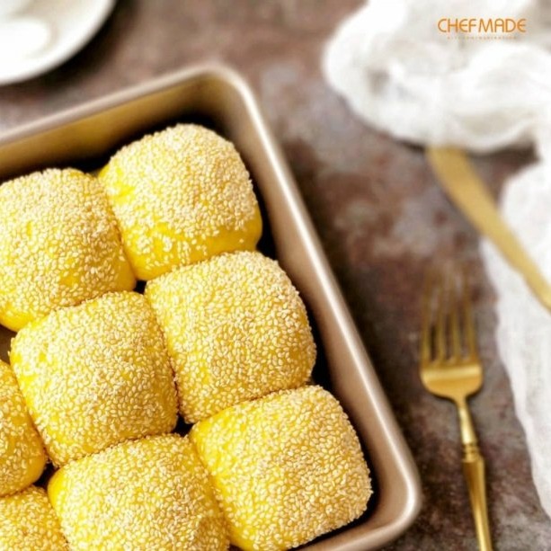 【嚴選SHOP】Chefmade 學廚 8吋四方深烤盤 古早味蛋糕模 正方形烤盤 麵包烤盤 正方深烤盤【WK9040】-細節圖5