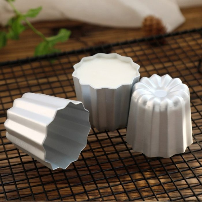 【嚴選SHOP】三能 5入可麗露模 小花蛋糕模-5入(陽極) SN62535 可麗露蛋糕模 易脫模可麗露【SN6253】-細節圖5