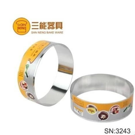 【嚴選SHOP】【SN3243】三能 台灣製 304不鏽鋼圓形圈 5/6/7/8吋圓形慕斯圈 SN3244 SN3245-細節圖7