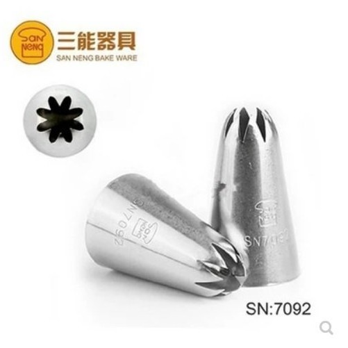 【嚴選SHOP】【SN7092】三能 8齒花嘴擠花 SN7091 SN7093 SN7094 SN7095 SN7096-細節圖8