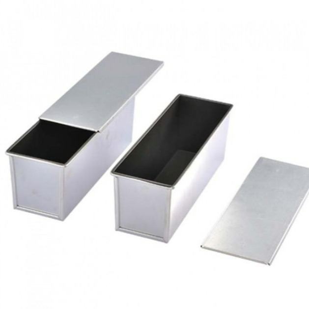 【嚴選SHOP】【SN2022】三能台灣製 900g土司模 24兩吐司盒 山形土司 不沾土司模 檢定用 附蓋 三能模具-細節圖4