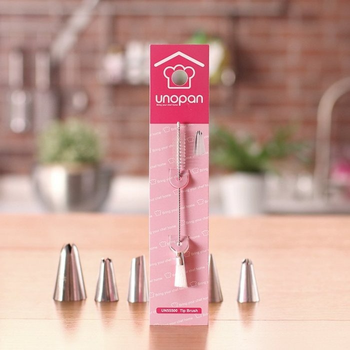 【嚴選SHOP】【UN55500】三能 UNOPAN 花嘴刷 花嘴清洗器 裱花嘴清潔刷 花嘴清洗工具 花嘴刷子 花嘴清潔-細節圖2