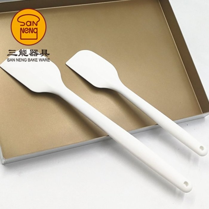 【嚴選SHOP】【SN4756】三能 台灣製 耐高熱全矽膠刮刀 一體成形刮刀 蛋糕刮刀 SN4755 攪拌刀 氣炸鍋配件-細節圖6