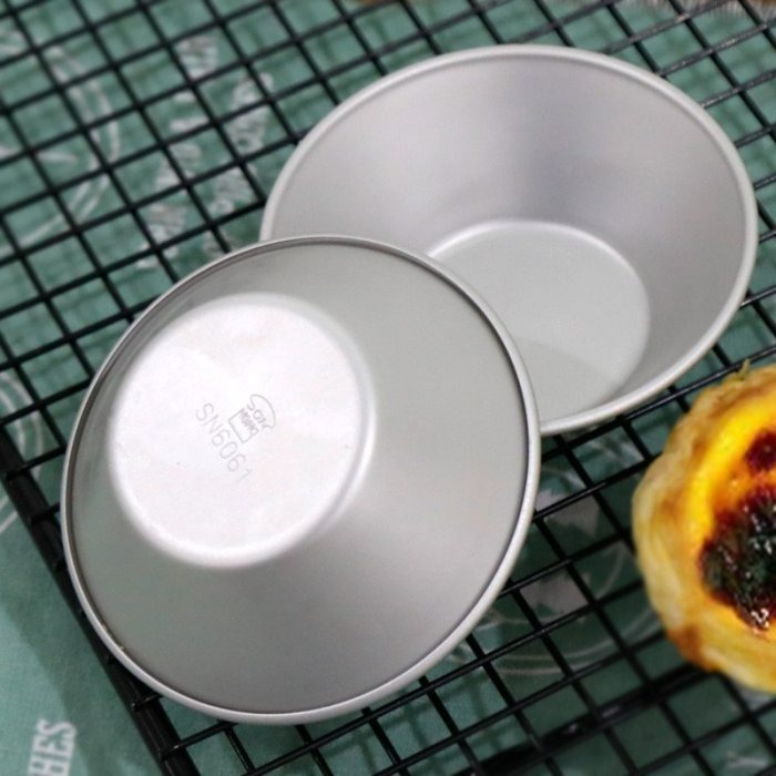 【嚴選SHOP】【SN60615】三能 台灣製 蛋塔模-5入(陽極) 鋁合金蛋塔模 蛋塔模具 三能模具 SN6061-細節圖4