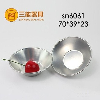 【嚴選SHOP】【SN60615】三能 台灣製 蛋塔模-5入(陽極) 鋁合金蛋塔模 蛋塔模具 三能模具 SN6061-細節圖5