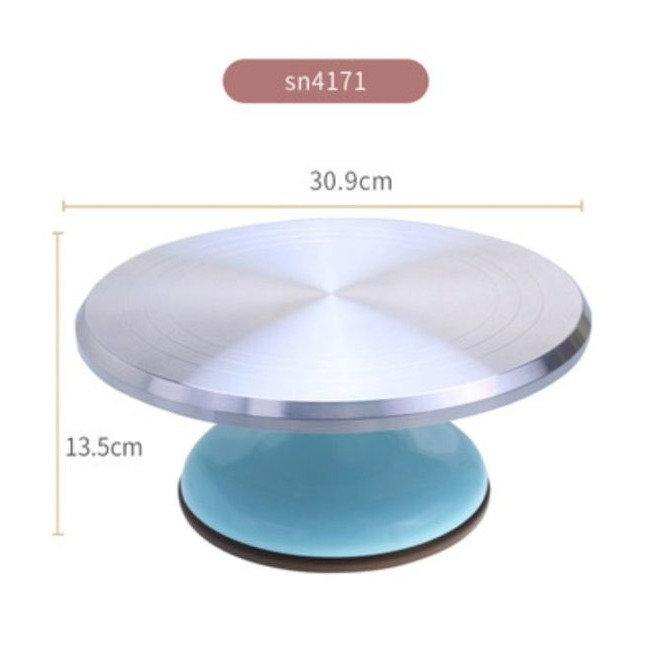 【嚴選SHOP】SN4171 台灣製 三能 蛋糕轉台 鋁合金轉台馬卡龍轉台 擠花轉盤 SN4174蛋糕台【SN4170】-細節圖4
