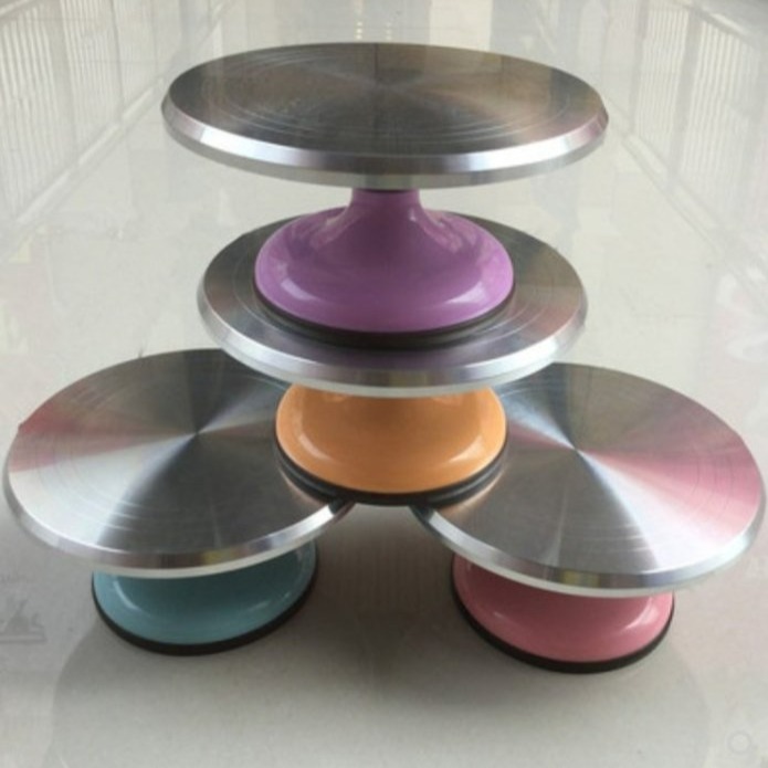 【嚴選SHOP】SN4171 台灣製 三能 蛋糕轉台 鋁合金轉台馬卡龍轉台 擠花轉盤 SN4174蛋糕台【SN4170】-細節圖6