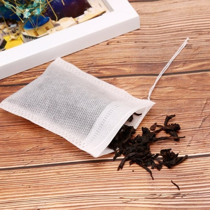 【嚴選SHOP】100入抽線式過濾袋 濾茶袋 沖茶袋 茶包袋 濾茶包 滷包 茶包 茶袋 中藥袋 花茶袋泡茶袋【K232】-細節圖3