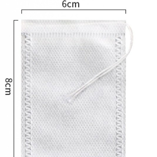 【嚴選SHOP】100入抽線式過濾袋 濾茶袋 沖茶袋 茶包袋 濾茶包 滷包 茶包 茶袋 中藥袋 花茶袋泡茶袋【K232】-細節圖10