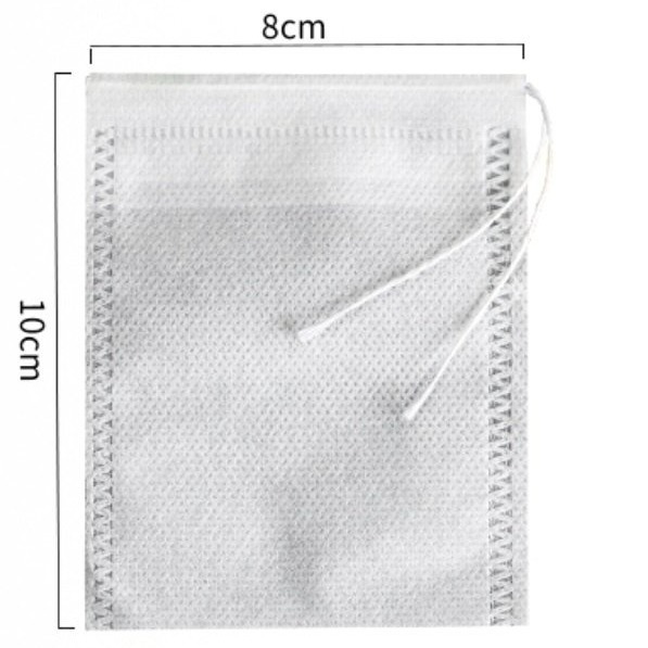 【嚴選SHOP】100入抽線式過濾袋 濾茶袋 沖茶袋 茶包袋 濾茶包 滷包 茶包 茶袋 中藥袋 花茶袋泡茶袋【K232】-細節圖11