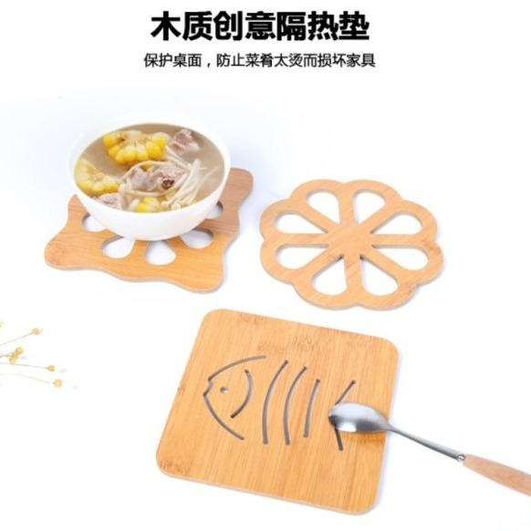 【嚴選SHOP】木質隔熱墊 杯墊 餐桌墊 隔熱墊 鏤空造型 防滑鍋墊 碗墊 茶杯墊 廚房 餐墊 散熱墊 墊子【K225】-細節圖4