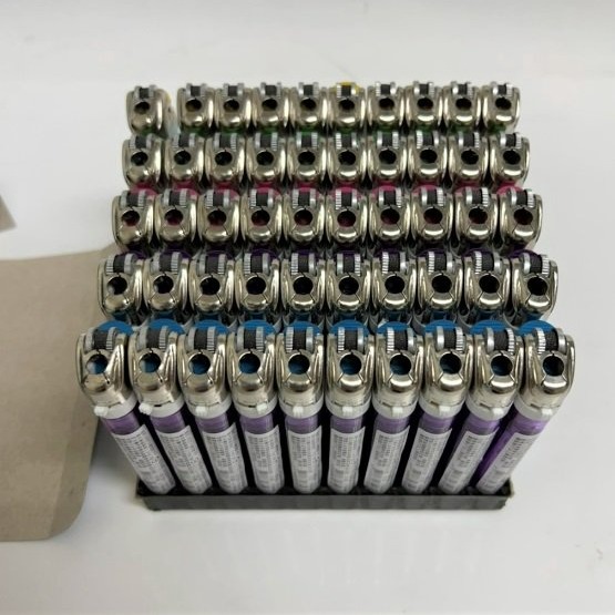 【嚴選SHOP】黑金鋼 戰士打火機 50入/盒 賴打 5色 kinkon B12 火石打火機 含發票 打火【K255】-細節圖2