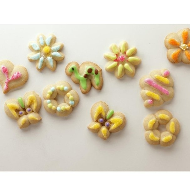 【嚴選SHOP】7花嘴+裱花槍 擠花神器 塑料套裝 透明裱花器 裱花蛋筒 奶油擠花器 餅乾泡芙擠花 曲奇槍【K173】-細節圖3