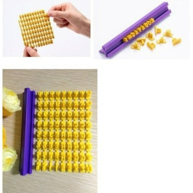 【嚴選SHOP】活字印刷 英文字母數字符號印章餅乾模 壓花工具 手工皂壓字工具 餅乾模具 翻糖壓模 黏土模具【K172】-細節圖4