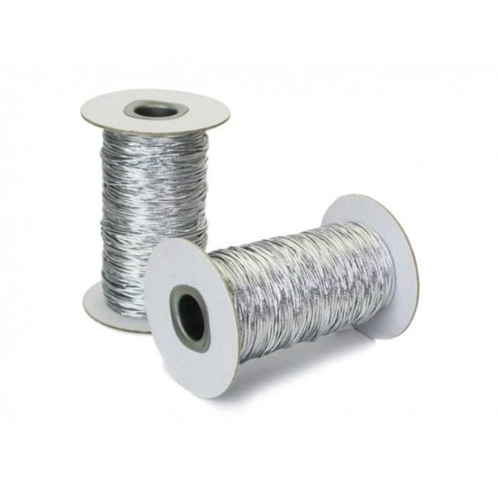 【嚴選SHOP】91公尺 彈性繩 禮品包裝繩 鳳梨酥束繩 裝飾材料 綑綁繩 包裝繩 金蔥銀蔥鬆緊繩 繩子【L021】-細節圖4