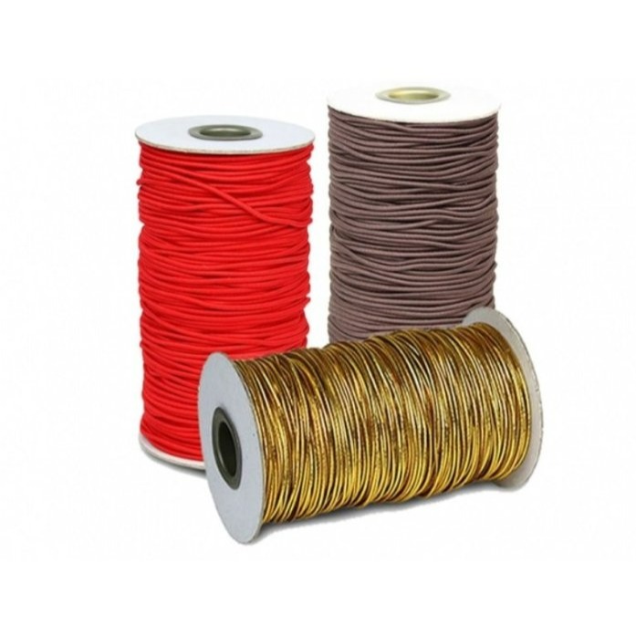 【嚴選SHOP】91公尺 彈性繩 禮品包裝繩 鳳梨酥束繩 裝飾材料 綑綁繩 包裝繩 金蔥銀蔥鬆緊繩 繩子【L021】-細節圖8