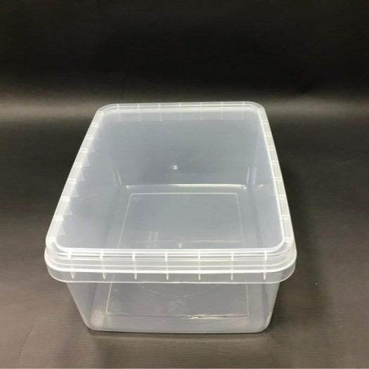 【嚴選SHOP】1入含蓋 八結蛋捲盒 餅乾盒 2000CC保鮮盒 PP盒 密封盒 透明塑膠盒 蛋捲桶 包裝盒【S040】-細節圖3