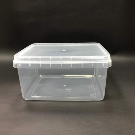 【嚴選SHOP】1入含蓋 八結蛋捲盒 餅乾盒 2000CC保鮮盒 PP盒 密封盒 透明塑膠盒 蛋捲桶 包裝盒【S040】-細節圖4