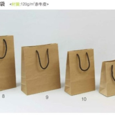 【嚴選SHOP】台灣製 多款通用牛皮紙袋 大4K長 大4K方 大8K 9K 牛皮袋 購物袋 手提袋 紙提袋【D203】