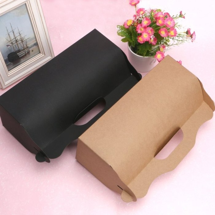 【嚴選SHOP】27cm 四色附船盒 生乳捲蛋糕盒 彌月蛋糕盒 蛋糕捲奶凍巻盒 包裝盒 長條蜂蜜蛋糕盒 紙盒【C058】-細節圖9