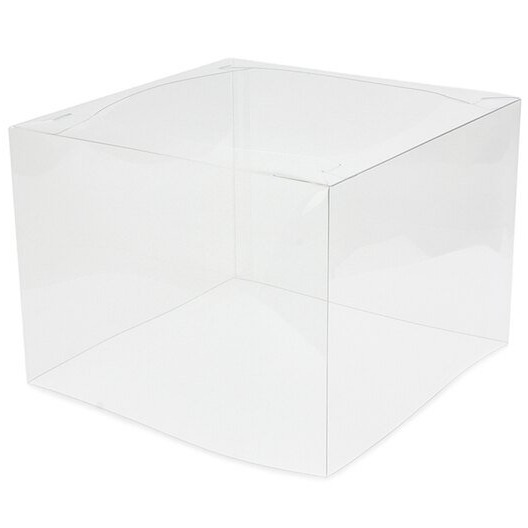 【嚴選SHOP】白色 三層 加高透明生日蛋糕盒 透明塑膠盒 蛋糕盒 透明盒 包裝盒 禮物盒 加高芭比盒 紙盒【C151】-細節圖4