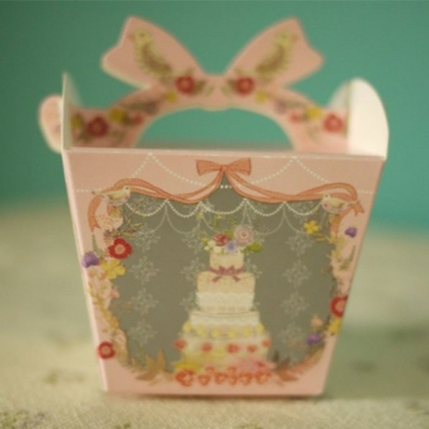【嚴選SHOP】浪漫婚禮 婚禮小物盒 喜餅禮盒 喜糖盒 烘焙包裝盒 餅乾糖果紙盒 禮品包裝袋 禮物盒【C055】-細節圖2