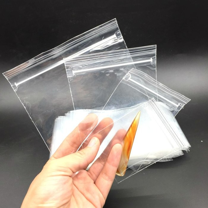 【嚴選SHOP】PP夾鏈袋100入1~8號 台灣製造夾鏈袋 餅乾夾鏈袋 糖果包裝 食品包裝 透明平口袋 袋子【D106】-細節圖4