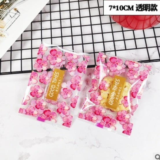 【嚴選SHOP】98入 7*10cm機封袋 封口袋 雪花酥袋 牛軋糖袋 平口袋 雪Q餅袋 糖果袋 婚禮小物【D104】-細節圖10