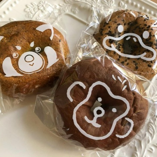 【嚴選SHOP】98入 台灣製 15*18cm動物圖案麵包袋 自黏袋 大麵包袋 歐包袋 包裝袋 透明餅乾袋【D131】-細節圖7