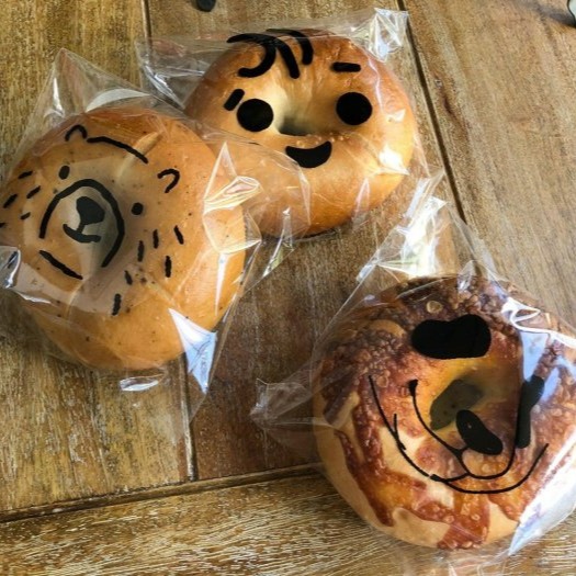 【嚴選SHOP】98入 台灣製 15*18cm動物圖案麵包袋 自黏袋 大麵包袋 歐包袋 包裝袋 透明餅乾袋【D131】-細節圖9