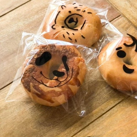 【嚴選SHOP】98入 台灣製 15*18cm動物圖案麵包袋 自黏袋 大麵包袋 歐包袋 包裝袋 透明餅乾袋【D131】-細節圖10